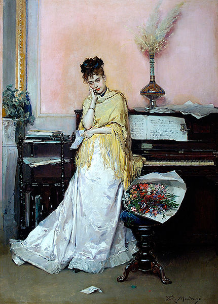 A Woman ca. 1890 by Raimundo de Madrazo y Garreta 1841-1920   Location TBD